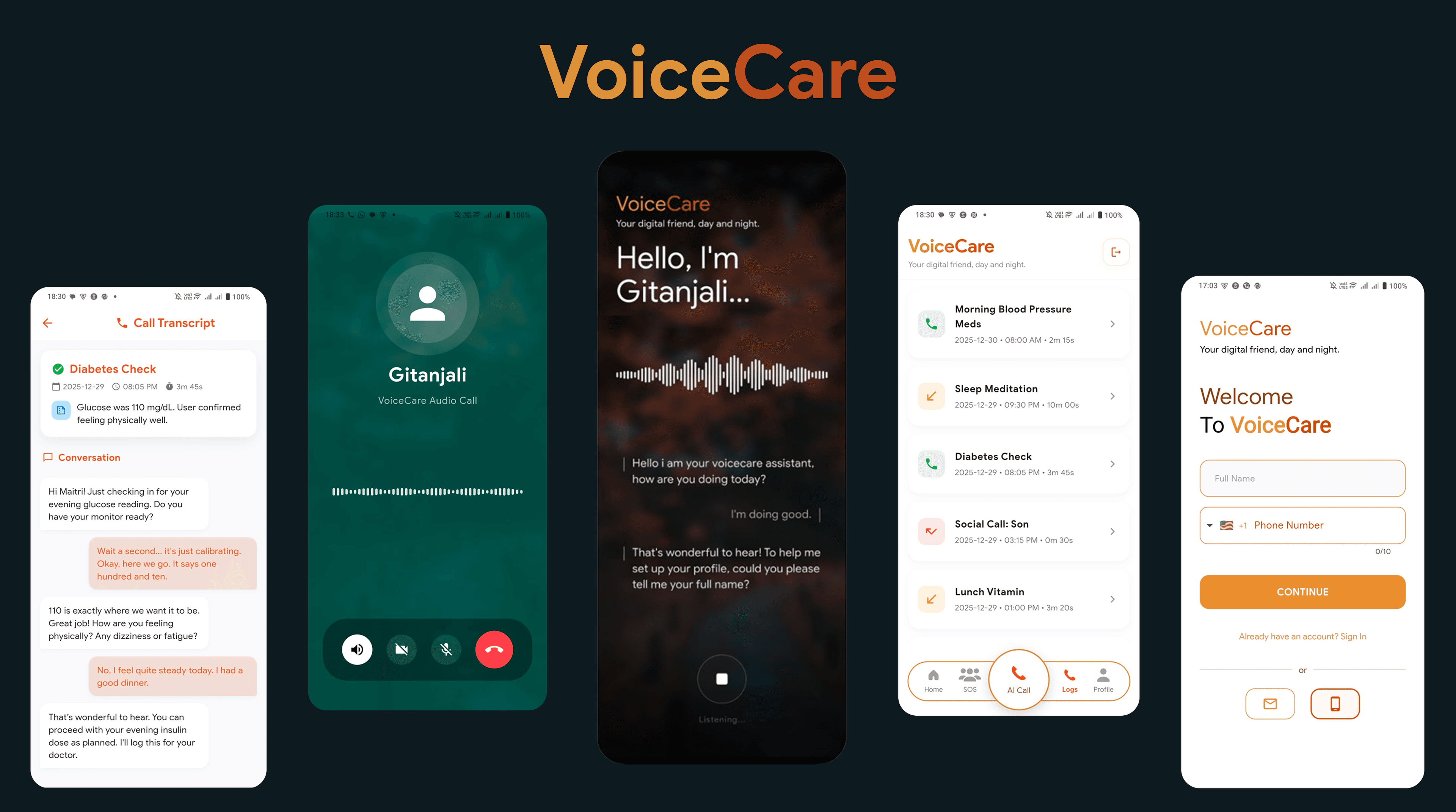 VoiceCare preview